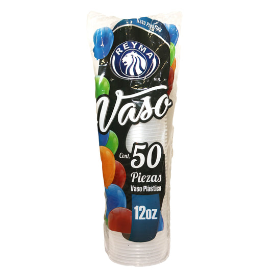 Reyma - Vaso Plastico #12 (Caja 20pz)
