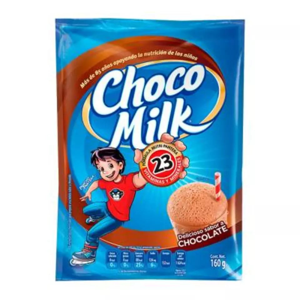 Choco Milk - Chocolate En Bolsa 160gr (Caja 40pz)