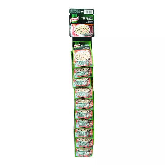 Knorr - Sazonador Blanco Para Arroz Exh 10pz 12gr