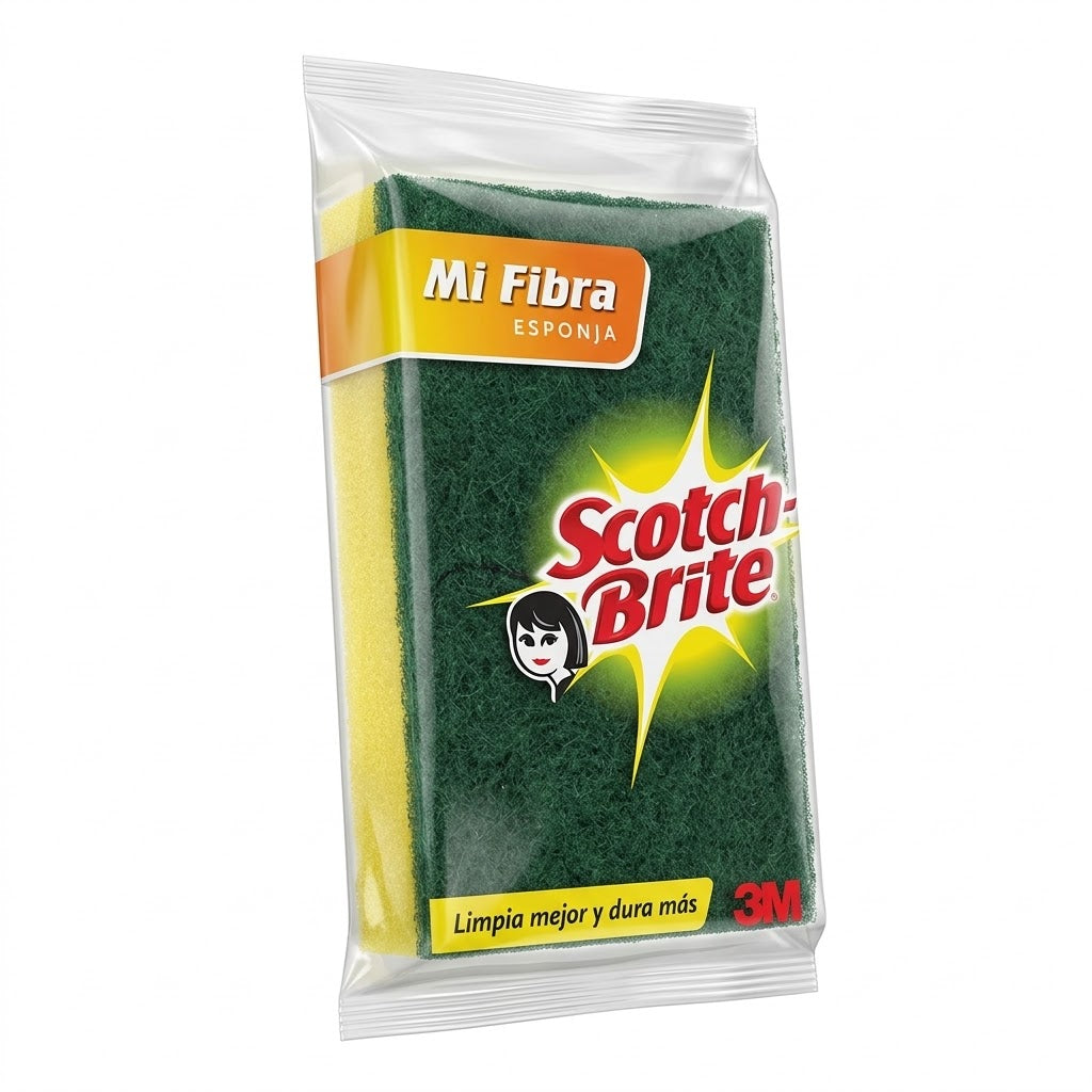 Scotch Brite - Fibra De Esponja Basica