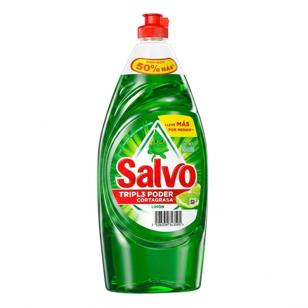 Salvo - Detergente Liquido Lavatrastes 900ml