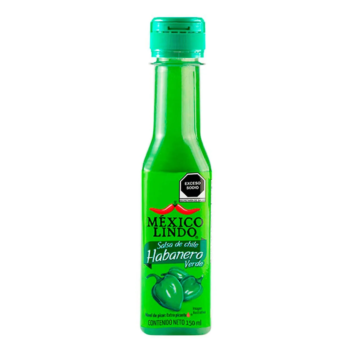 Mexico Lindo - Salsa Picante Habanera Verde 150ml