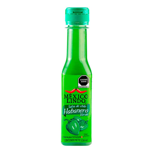 Mexico Lindo - Salsa Picante Habanera Verde 150ml