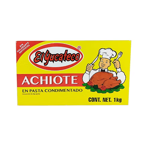El Yucateco - Achiote 1kg (Caja 15pz)