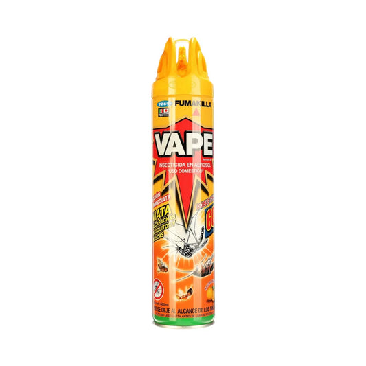 Vape - Insecticida Domestico Naranja 600ml (Caja 12pz)