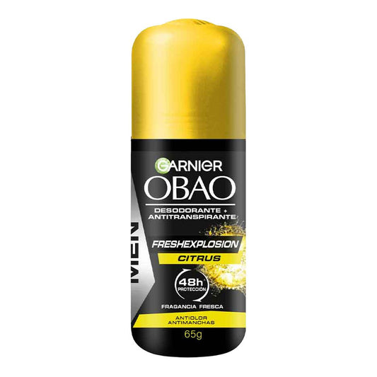 Obao - Desodorante Men Citrus 65gr (Caja 24pz)