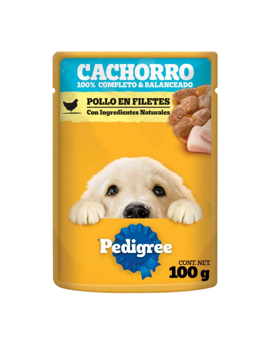 Pedigree - Sobre Pouch Pollo Para Perro Cachorro 100gr