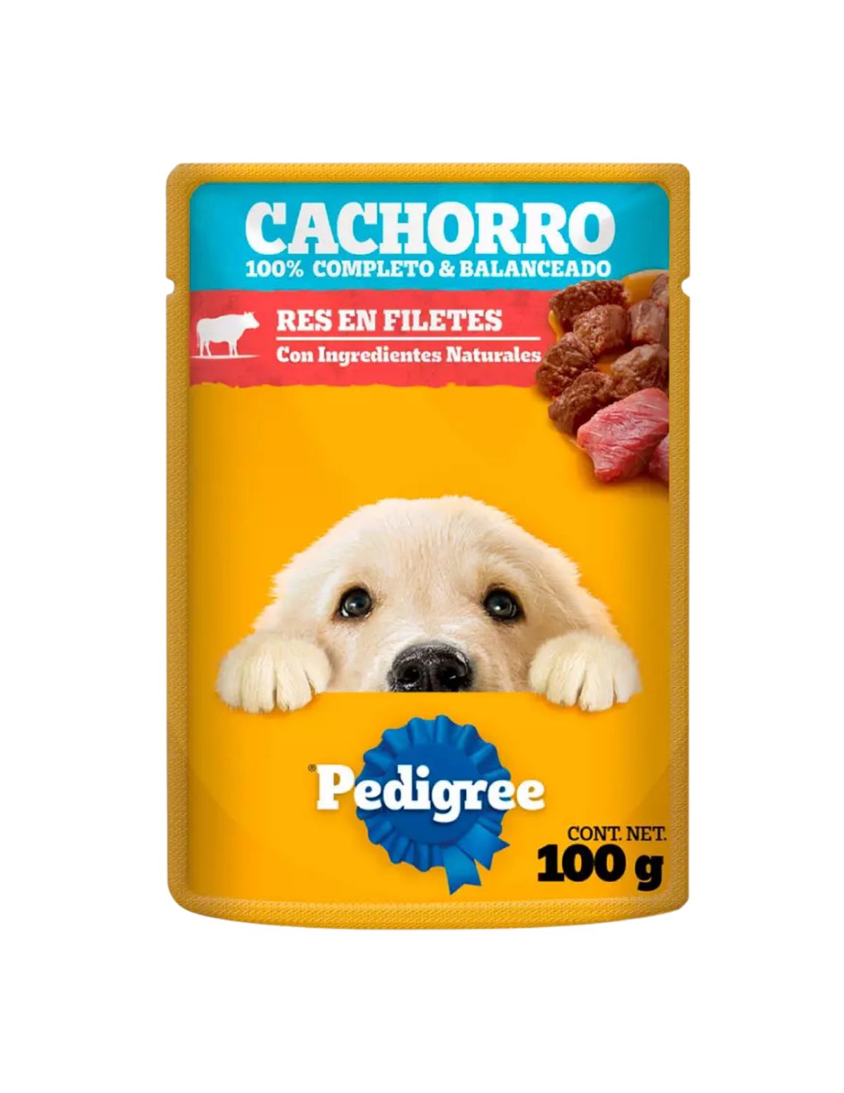 Pedigree - Sobre Pouch Res Para Perro Cachorro 100gr