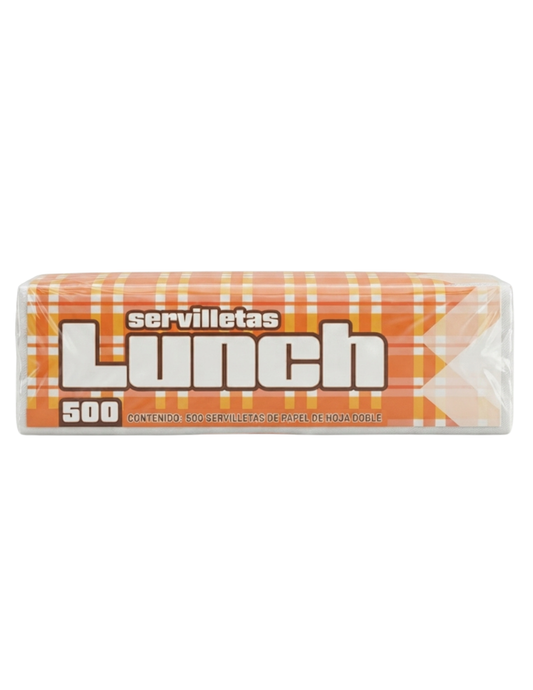 Lunch - Servilleta Blanca 500pz