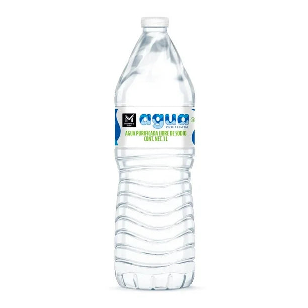Member´s Mark - Agua Purificada 1Lt (Bulto 18pz)