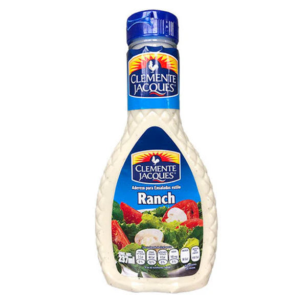 Clemente Jacques - Aderezo Ranch 237ml (Caja 12pz)