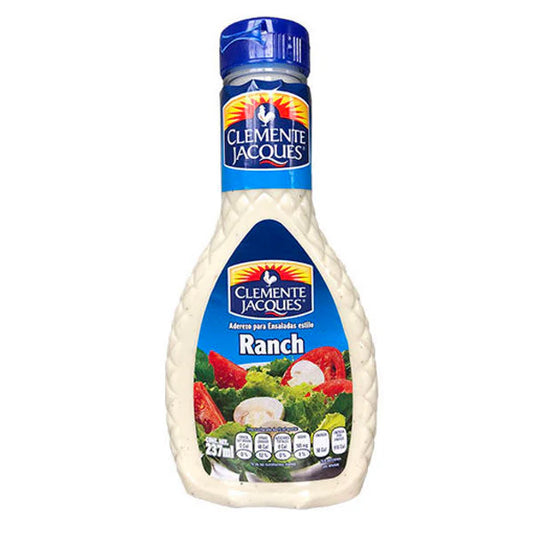 Clemente Jacques - Aderezo Ranch 237ml (Caja 12pz)