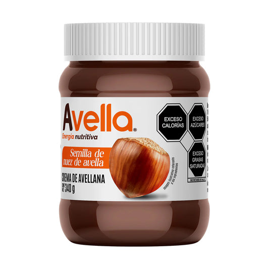 Avella - Crema De Avellana 340gr (Caja 12pz)