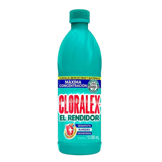 Cloralex - Blanqueador Cloro 500ml (Caja 24pz)