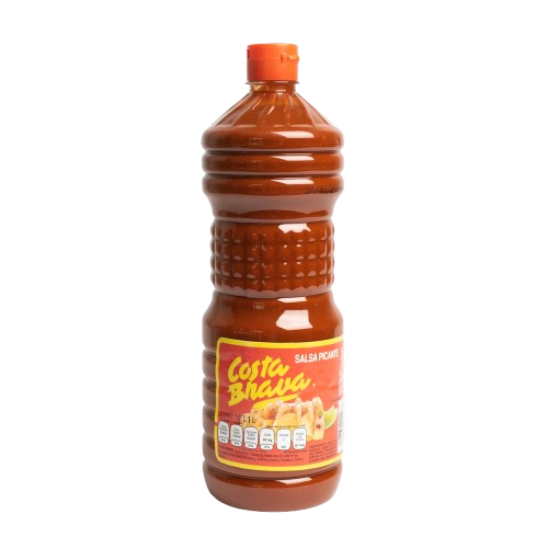 Costa Brava - Salsa Picante Roja 1Lt (Caja 12pz)