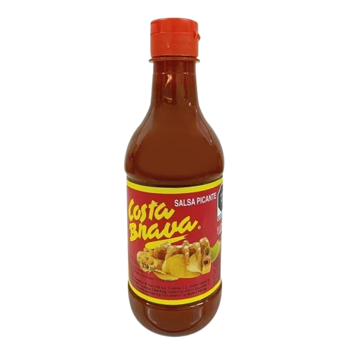 Costa Brava - Salsa Picante Roja 370ml (Caja 24pz)