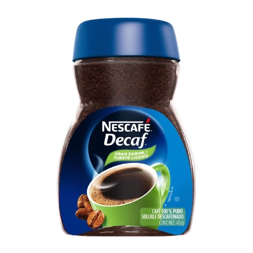 Nescafé - Café Decaf 40gr (Caja 12pz)