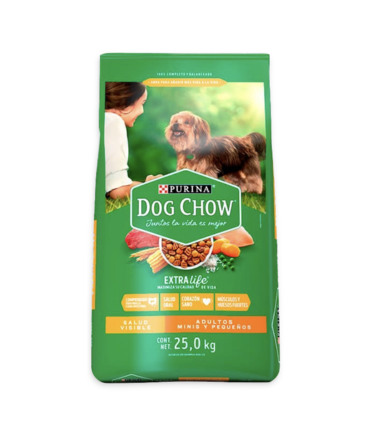 Dog Chow - Alimento Para Perro Adulto Razas M/P (Bulto 25kg)