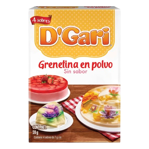 D´Gari - Grenetina 28gr (Caja 18pz)