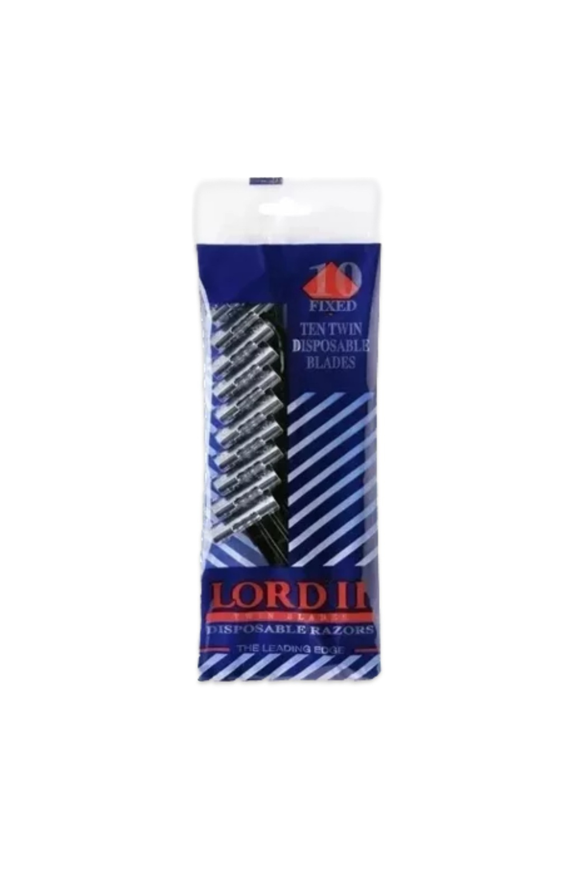 Lord - Rastrillo Economico Desechable Exh 10pz (Caja 12ct C/12exh)