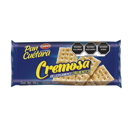 Cuetara - Galletas Pan Cuetara Cremosa 106gr (Caja 14pz)