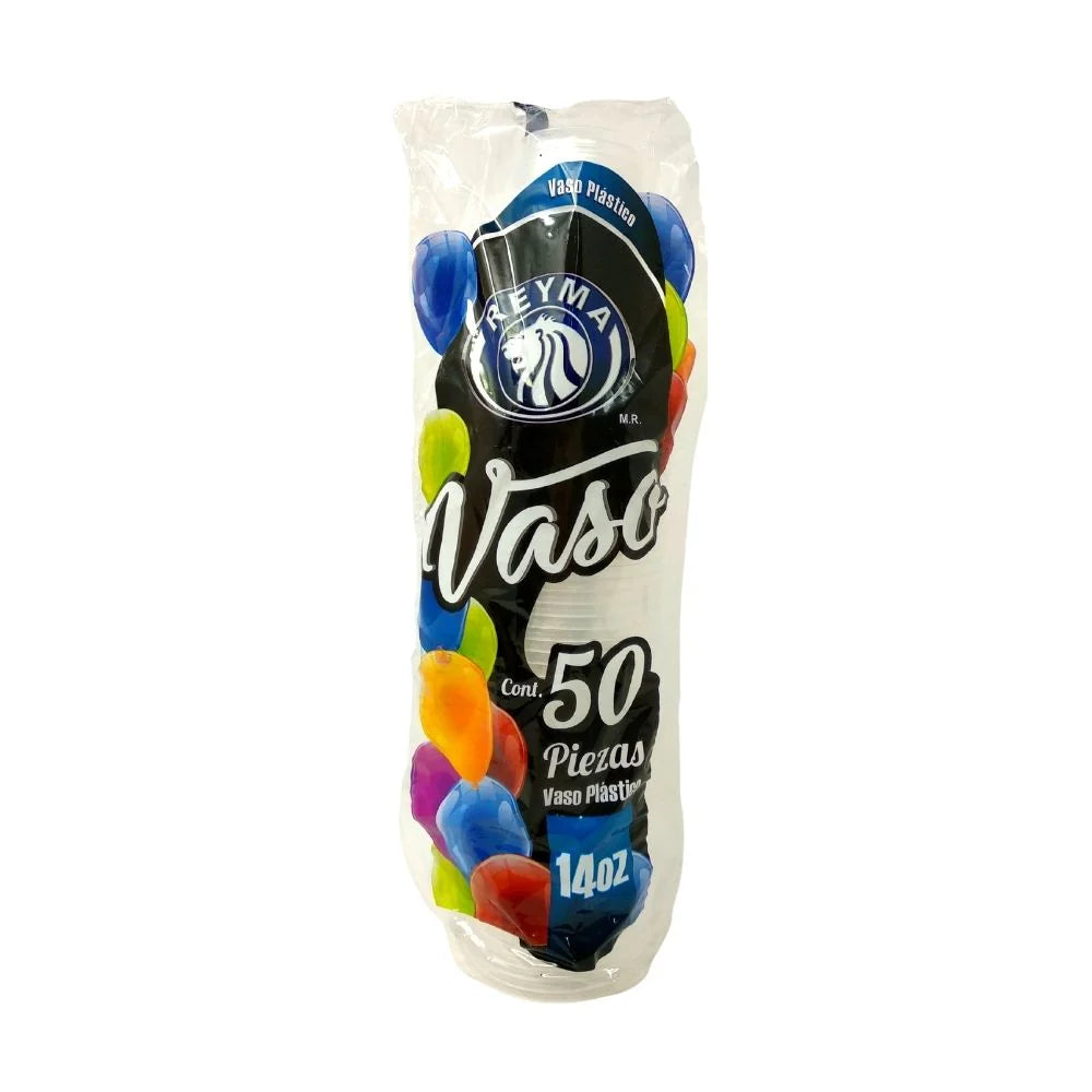Reyma - Vaso Plastico #14 (Caja 20pz)