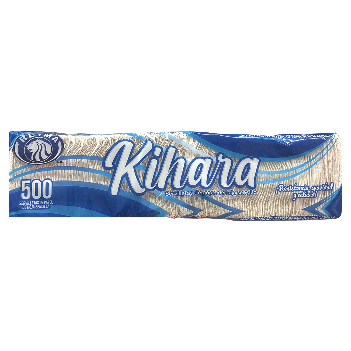 Kihara - Servilleta De Papel 500 hojas (Caja 12pz)