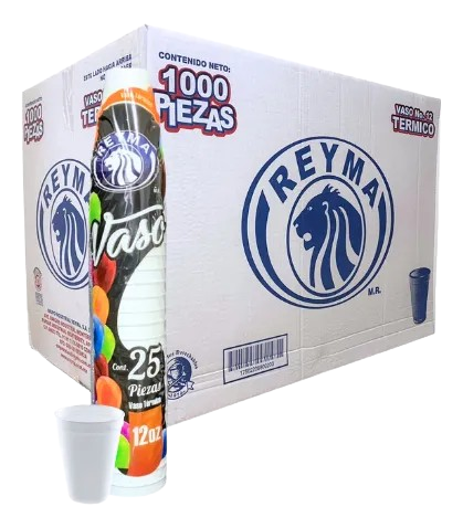 Reyma - Vaso Termico #12 (Caja 40pz)