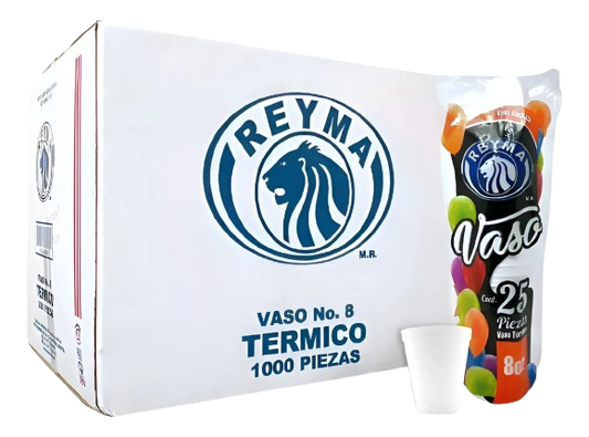 Reyma - Vaso Termico #8 (Caja 40pz)