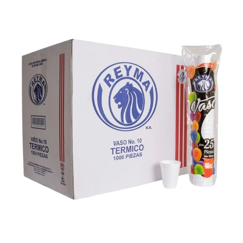 Reyma - Vaso Termico #10 (Caja 40pz)