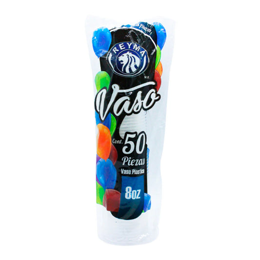 Reyma - Vaso Plastico #8 (Caja 20pz)