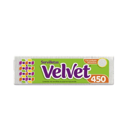 Velvet - Servilleta 450 (Caja 12pz)