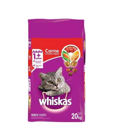 Whiskas - Alimento Para Gato (Bulto 20kg)