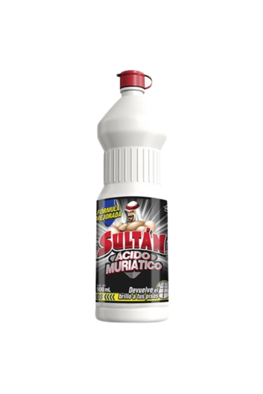 Sultan - Acido Muriatico 900ml (Caja 15pz)