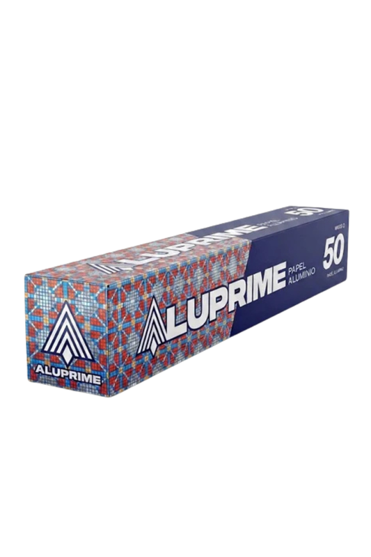 Aluprime - Papel Aluminio Mol. 50 (Caja 12pz)