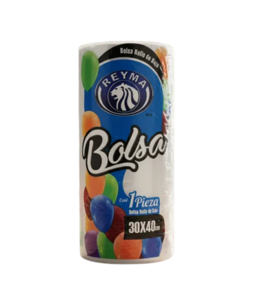 Reyma - Bolsa Rollo Baja Densidad 30x40 (Bulto 6pz)