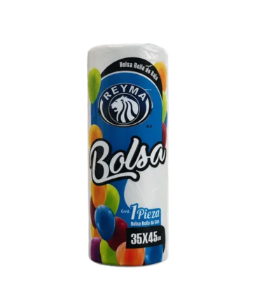 Reyma - Bolsa Rollo Baja Densidad 35x45 (Bulto 6pz)