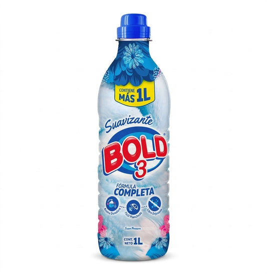 Bold 3 - Suavizante De Tela Suave Frescura
