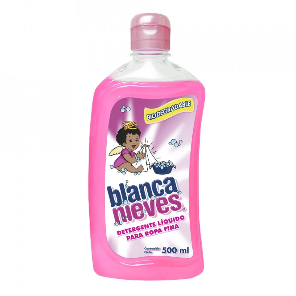 Blanca Nieves - Detergente Líquido Para Ropa 500ml (Caja 12pz)