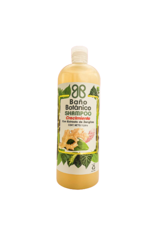 Baño Botanico - Shampoo Crecimiento 1Lt (Caja 6pz)