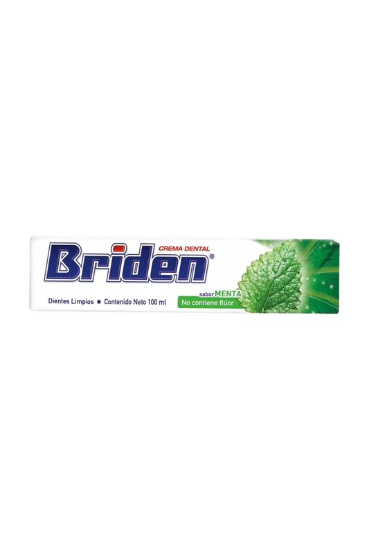 Briden - Pasta Dental Sabor Menta 100ml (Caja 25pz)