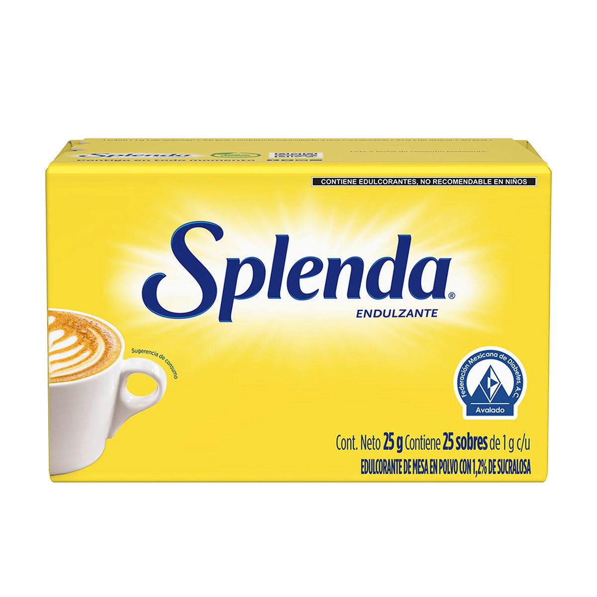 Splenda - Endulzante Sobre 1gr Paq. 25pz