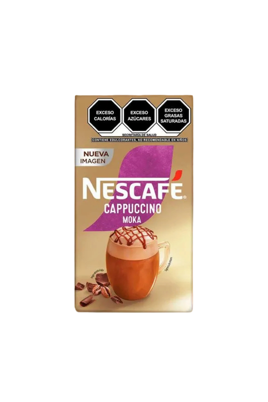 Nescafé - Cappuccino Sabor Moka 22gr Exh 6pz (Caja 6exh)