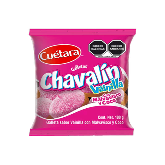 Cuetara - Galleta Chavalin Con Malvavisco y Coco 100gr (Caja 10pz)