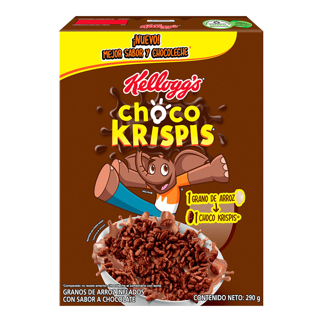 Kellogg´s - Cereal Choco Krispis 290gr (Caja 28pz)