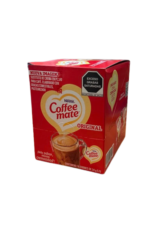 Nescafé - Coffee Mate Original Sustituto De Crema 34gr Exh 10pz (Caja 9exh)