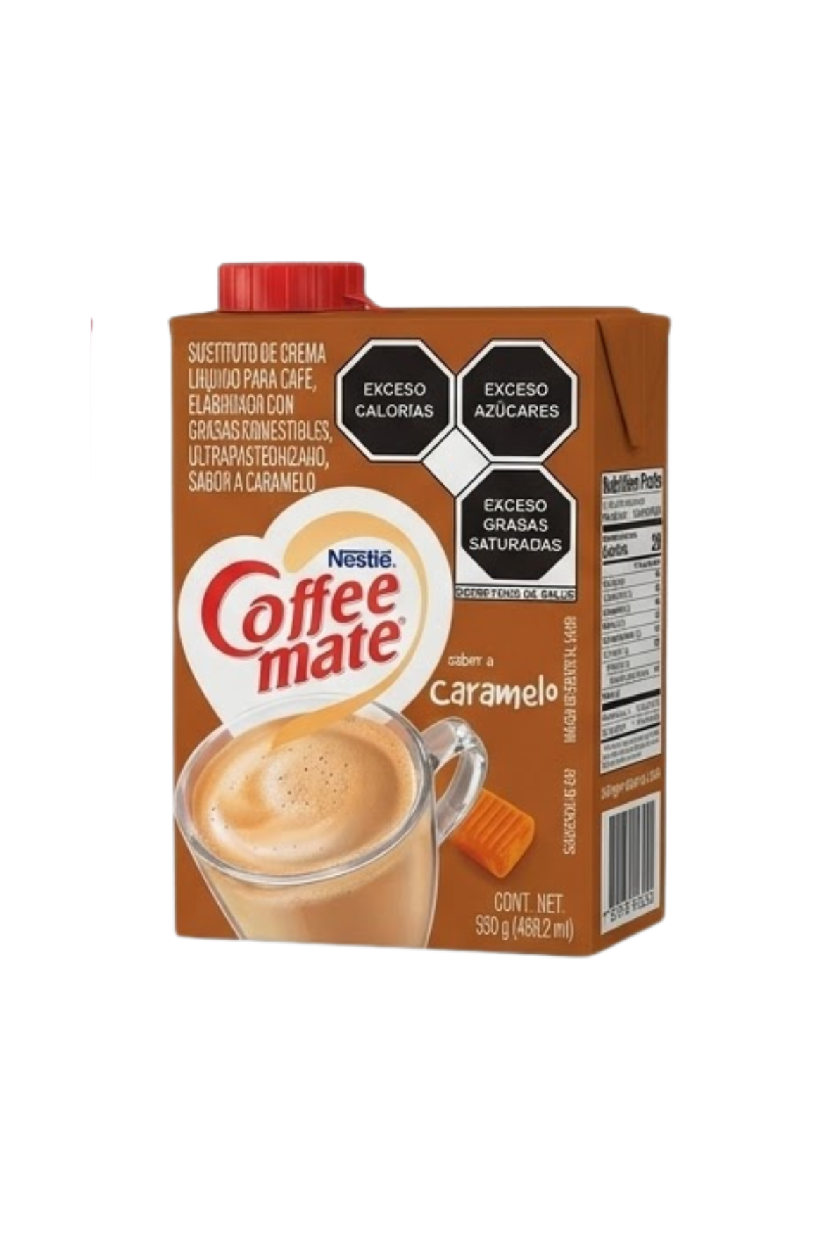 Nescafé - Coffee Mate Liquido 530ml Sabor Caramelo