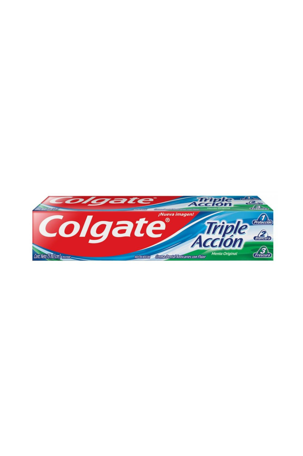 Colgate - Pasta Dental Triple Accion Exh 12pz 75ml (Caja 5exh)