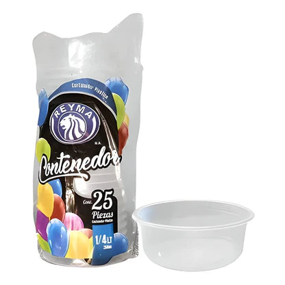 Reyma - Envaso Plastico 250ml (Caja 20pz)