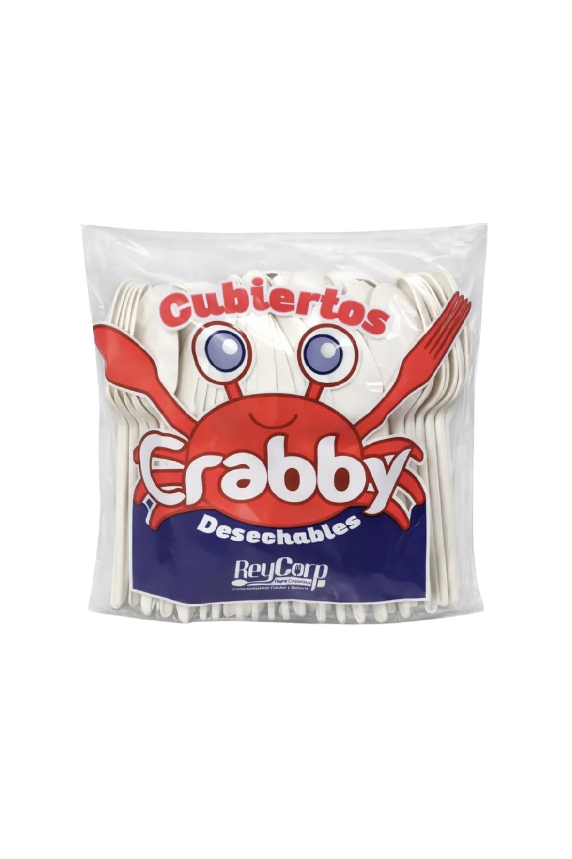 Crabby - Cuchara Chica 50pz (Caja 60pz)